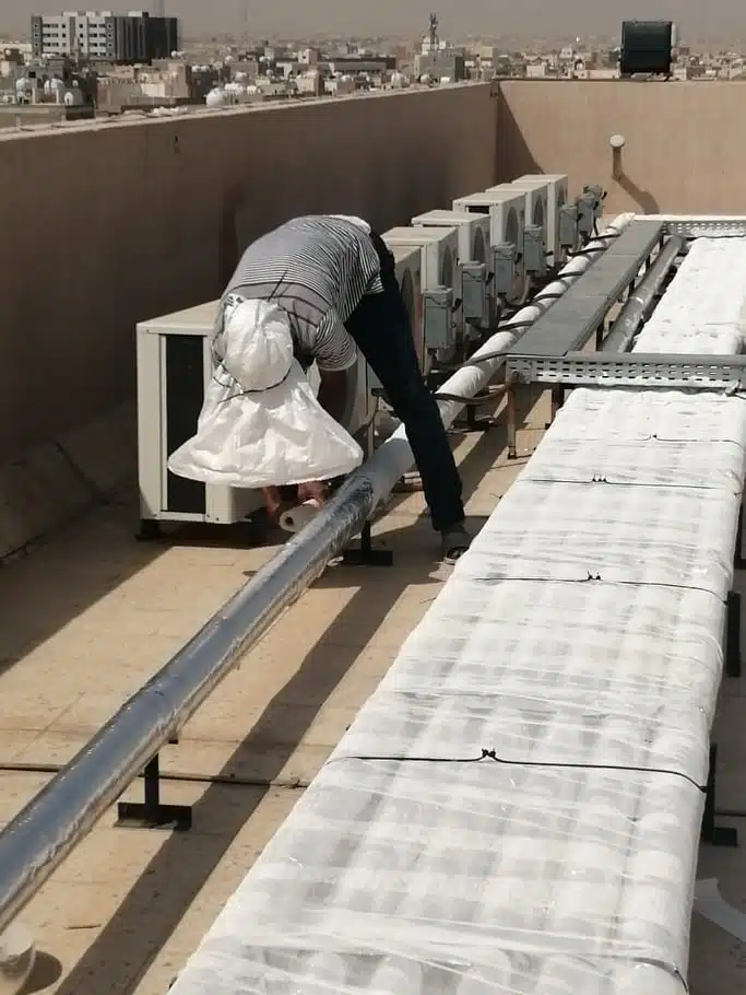 أنواع مواد العزل المستخدمة لمواسير التكييف